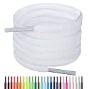 Handshop 1/4" Oval Athletic Shoelaces in 34 Colors Half Round Shoe Laces