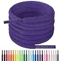 Handshop 1/4" Oval Athletic Shoelaces in 34 Colors Half Round Shoe Laces