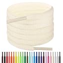 Handshop 1/4" Oval Athletic Shoelaces in 34 Colors Half Round Shoe Laces