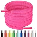Handshop 1/4" Oval Athletic Shoelaces in 34 Colors Half Round Shoe Laces