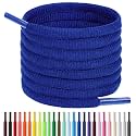 Handshop 1/4" Oval Athletic Shoelaces in 34 Colors Half Round Shoe Laces