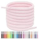 Handshop 1/4" Oval Athletic Shoelaces in 34 Colors Half Round Shoe Laces