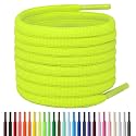 Handshop 1/4" Oval Athletic Shoelaces in 34 Colors Half Round Shoe Laces