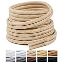 Handshop 2 Pairs Round Boots Shoelaces, Heavy Duty Outdoor Shoe Laces