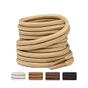 Handshop 2 Pairs Round Boots Shoelaces, Heavy Duty Outdoor Shoe Laces
