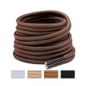 Handshop 2 Pairs Round Boots Shoelaces, Heavy Duty Outdoor Shoe Laces