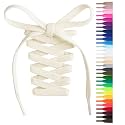 Handshop Flat Shoelaces 5/16", 31 Colors in 36"-72" Shoe Laces For Sneakers