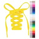 Handshop Flat Shoelaces 5/16", 31 Colors in 36"-72" Shoe Laces For Sneakers