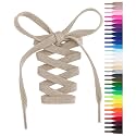 Handshop Flat Shoelaces 5/16", 31 Colors in 36"-72" Shoe Laces For Sneakers