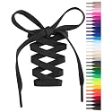 Handshop Flat Shoelaces 5/16", 31 Colors in 36"-72" Shoe Laces For Sneakers