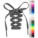 Handshop Flat Shoelaces 5/16", 31 Colors in 36"-72" Shoe Laces For Sneakers