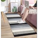 Handwoven Cotton Carpet 2x5 ft Runner
