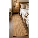 Handwoven Natural Jute Runner Rug for Hallway