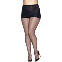 Hanes Absolutely Ultra Sheer Women's Control Top, Reinforced Toe, Plus Size Tights