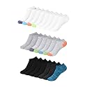 Hanes Boys' Ankle Socks for Boys - Super Value 22-pack Quarter Socks - Lightweight Comfort - No Slip Fit Ez Sort