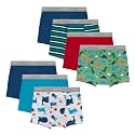 Hanes Boys' Potty Training Underwear, Light Leaks Toddler Cotton Briefs and Boxer Briefs, Multi-pack