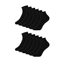 Hanes Boys' Socks Pack, Double Tough Moisture Wicking Ankle, Crew, No Show Socks, 12 & 14 Pair Packs