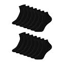 Hanes Boys' Socks Pack, Double Tough Moisture Wicking Ankle, Crew, No Show Socks, 12 &amp; 14 Pair Packs