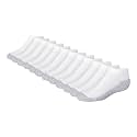 Hanes Boys' Socks Pack, Double Tough Moisture Wicking Ankle, Crew, No Show Socks, 12 &amp; 14 Pair Packs