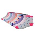 Hanes Girls' Socks, Fashion Patterned Soft Socks, No Show, Ankle, and Crew, 12-pair Packs