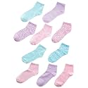 Hanes girls Comfortsoft Ankle Socks, Soft Stretch Socks for Girls, Assorted, 10-pair Pack