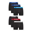 Hanes Men's Boxer Brief Underwear Pack, Stretch Cotton Boxer Briefs for Men, Moisture-wicking, 6-pack