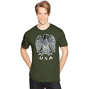 Hanes Mens Graphic T-Shirt - Rugged Outdoor
