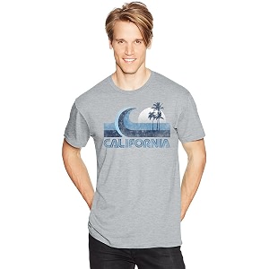 Hanes Mens Graphic T-Shirt - Rugged Outdoor