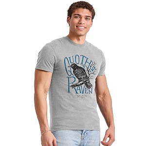 Hanes Mens Graphic T-Shirt - Rugged Outdoor