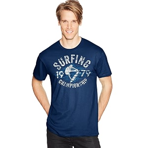 Hanes Mens Graphic T-Shirt - Rugged Outdoor