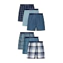 Hanes Men's Underwear Boxers Pack, Cool &amp; Breathable Cotton Underwear, Moisture-Wicking Boxers for Men