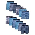 Hanes Men's Underwear Boxers Pack, Cool &amp; Breathable Cotton Underwear, Moisture-Wicking Boxers for Men