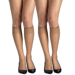 Hanes Silk Reflections Womens Sheer Toe Silky
