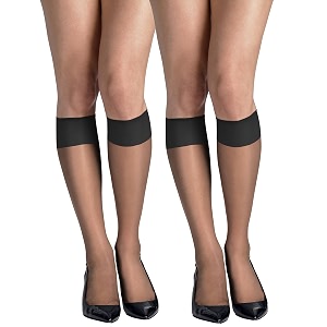 Hanes Silk Reflections Womens Sheer Toe Silky