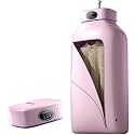 Hanging Garment Steamer Garment Hanger for Steaming Clothes Automatic Ironing Machine Collapsible Automatic clothes dryers(Pink)