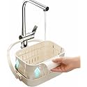 Hanging Sink Drain Basket For Kitchen (White)