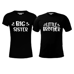 Hangout Hub Sibling Tshirts Little Brother Big