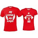 Hangout Hub Sibling Tshirts Brother Sister Angel