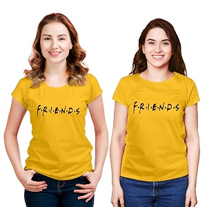 Hangout Hub Women Tshirts Friends
