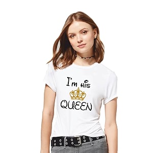 Hangout Hub Womens Round Neck T-Shirt I