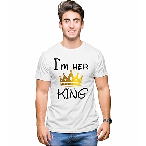 Hangout Hub Mens Round Neck T-Shirt I