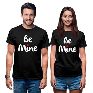 Hangout Hub Couple Tshirts Be