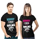 Hangout Hub Couple Tshirts Nobody