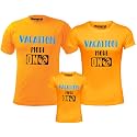 Hangout Hub Family T-Shirts|Cotton |Twinning Combo Dress|Cotton |Set of 3