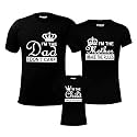 Hangout Hub Family T-Shirts|Cotton |Twinning Combo Dress|Cotton |Set of 3