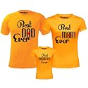Hangout Hub Family T-Shirts|Cotton |Twinning Combo Dress|Cotton |Set of 3