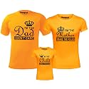 Hangout Hub Family T-Shirts|Cotton |Twinning Combo Dress|Cotton |Set of 3