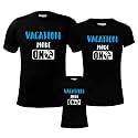 Hangout Hub Family T-Shirts|Cotton |Twinning Combo Dress|Cotton |Set of 3