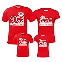 Hangout Hub Family Tshirts|Twinning Combo|I am Dad Mother Child |Set of 4