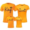 Hangout Hub Family Tshirts|Twinning Combo|I am Dad Mother Child |Set of 4